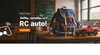 https://www.dealbox.sk/opat-do-skoly/ Nech nastúpia do školy s úsmevom - darujte deťom radosť z RC modelov! Leto je takmer...